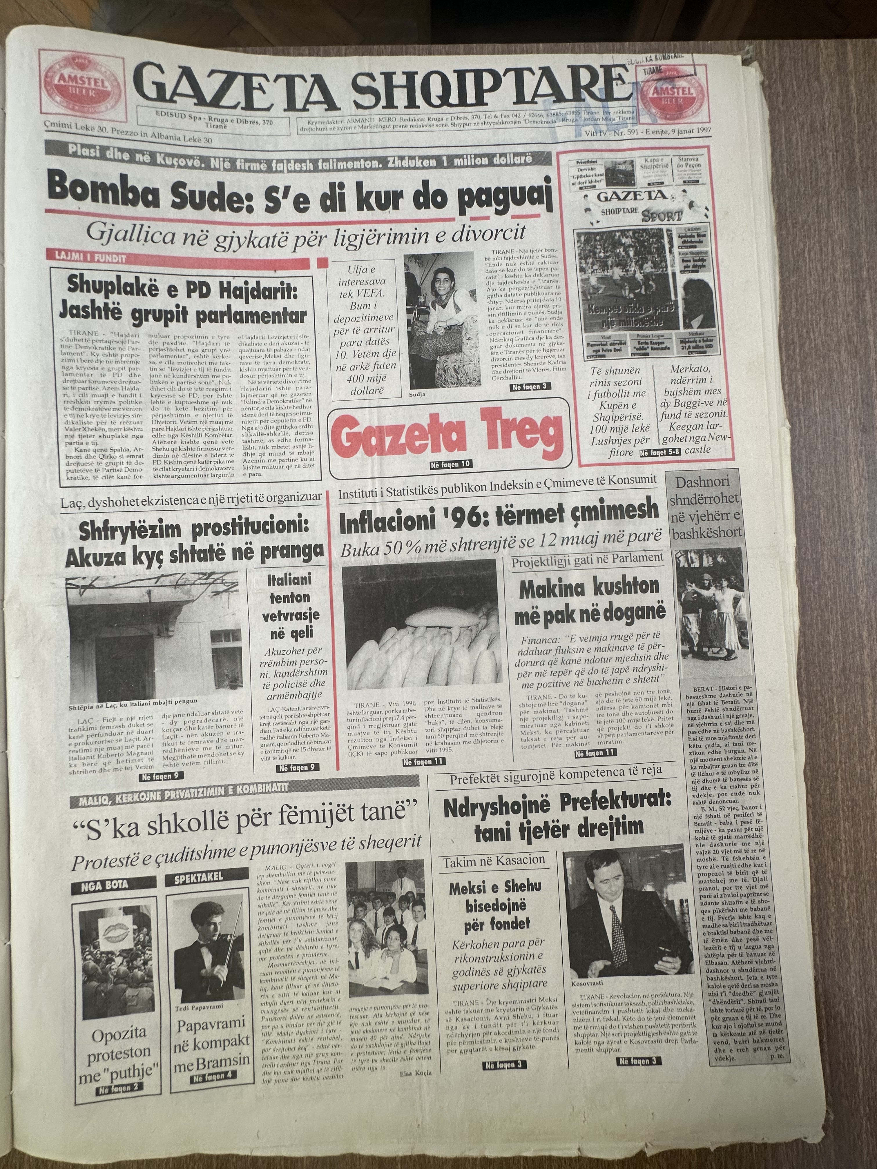 Gazeta Shqiptare 1997-06-09